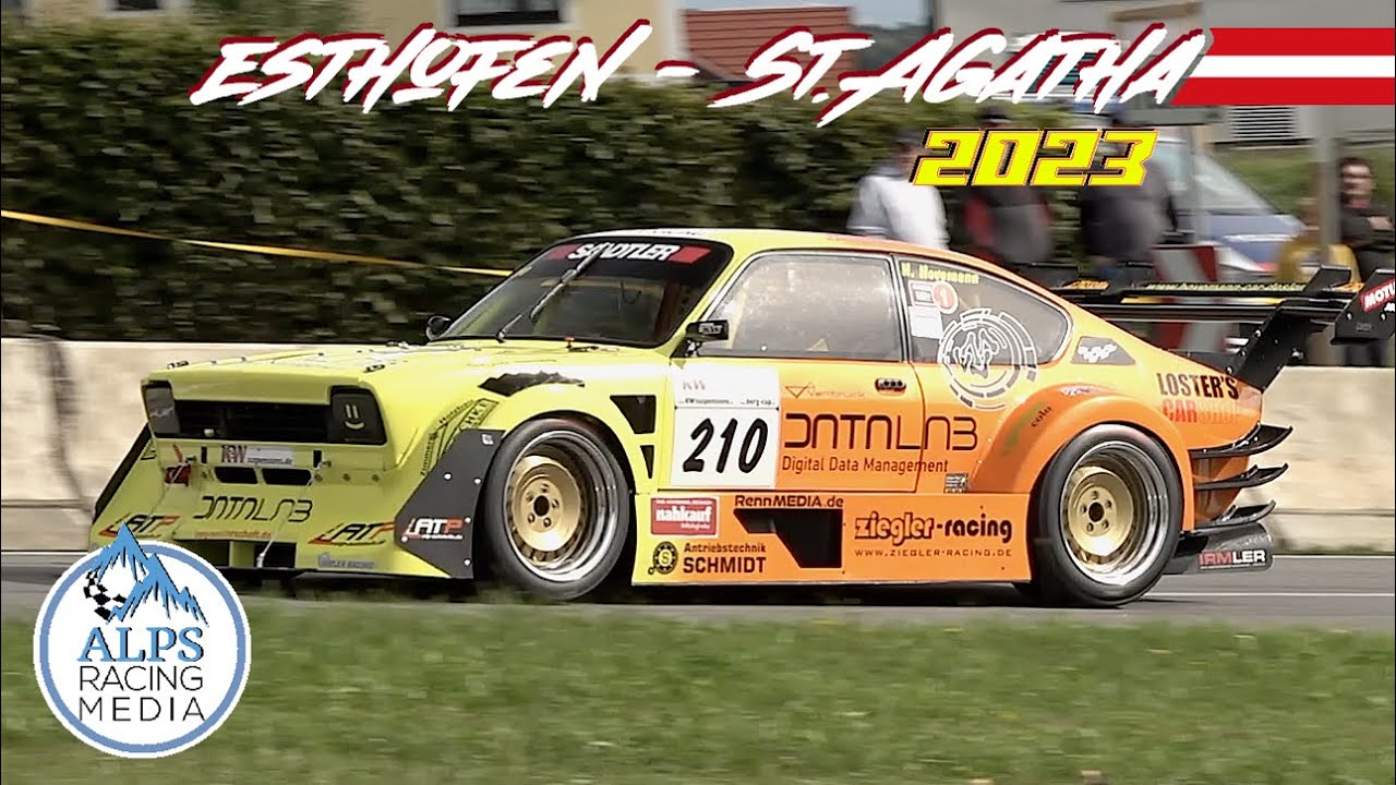 Bergrennen St. Agatha 2023 | crash & best of - hillclimb cronoscalata course de côte [HD]