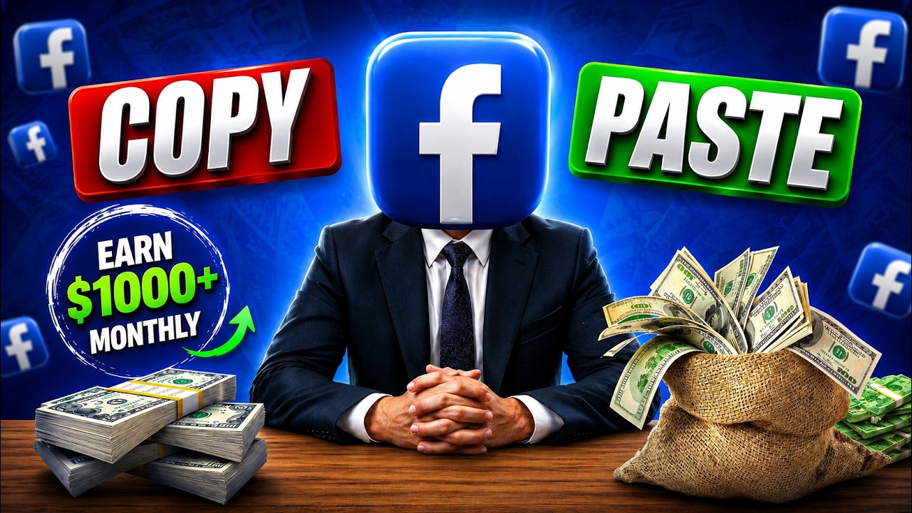 Facebook  Copy Paste Method | Beginner Friendly Online Earning Guide (2026)