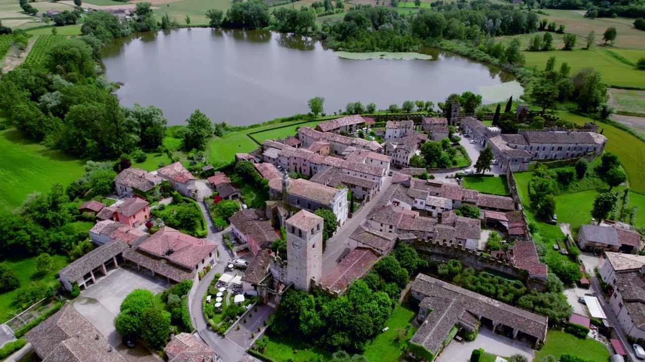 Castellaro Lagusello col drone in 4K