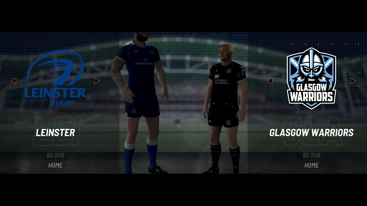Rugby 25 Gameplay Leinster VS Glasgow Warriors