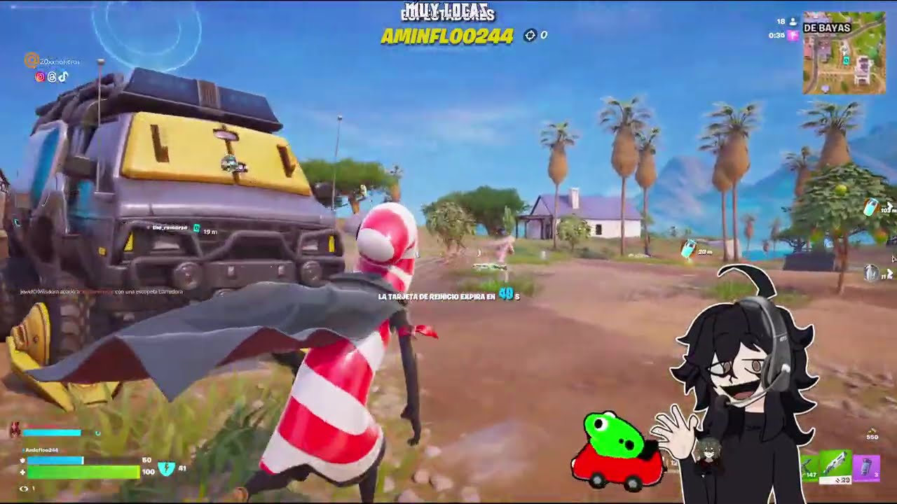 Fortnite con @jotapy y @isnaru