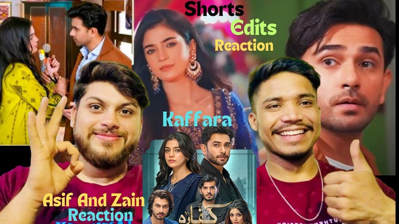 🇮🇳Indian Reaction On Kafffara Best Scene Edits | Laiba Khan | Ali Ansari | Kaffara