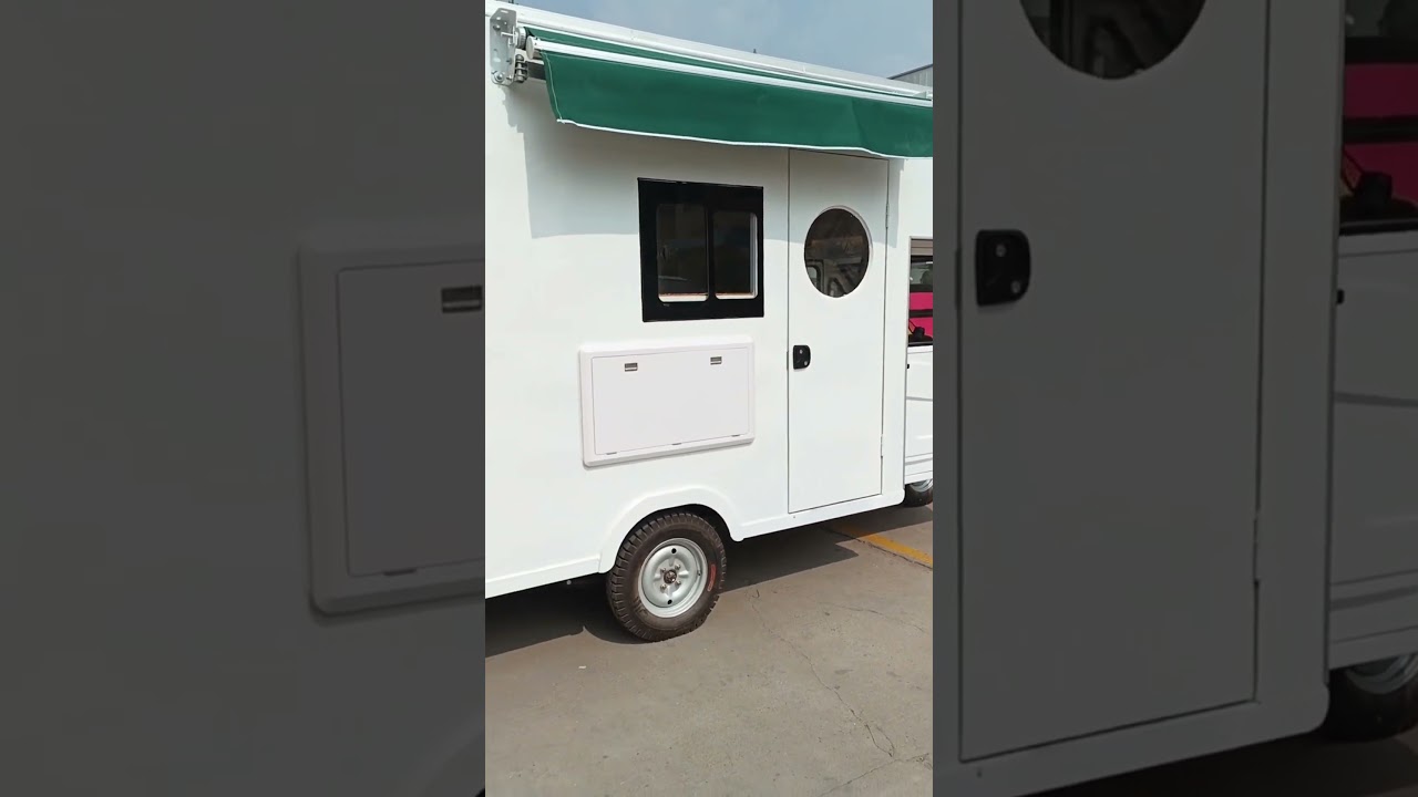 Electric Tricycle Motorhome Outdoor Camping RV #RV #camping