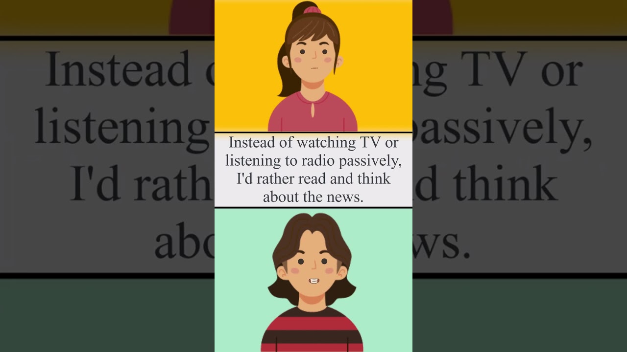 English Conversation Topic | Electronic Media