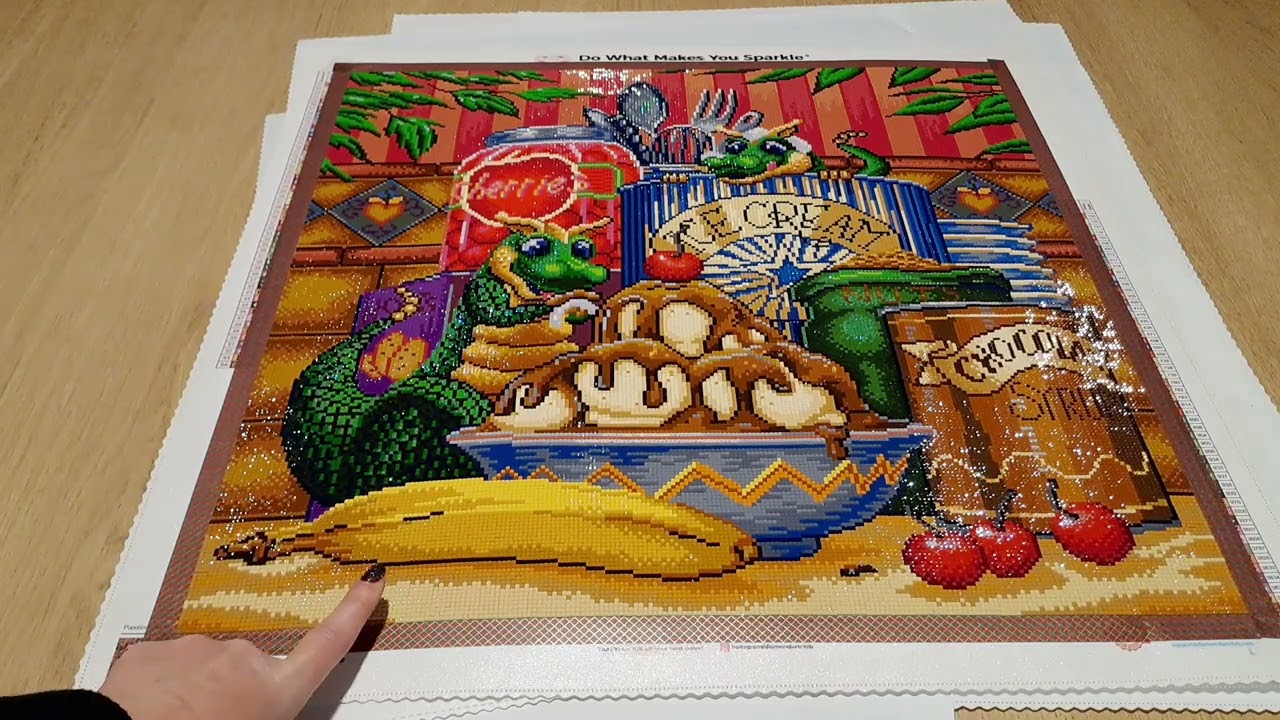 Bilan / rétrospective diamond painting  2024