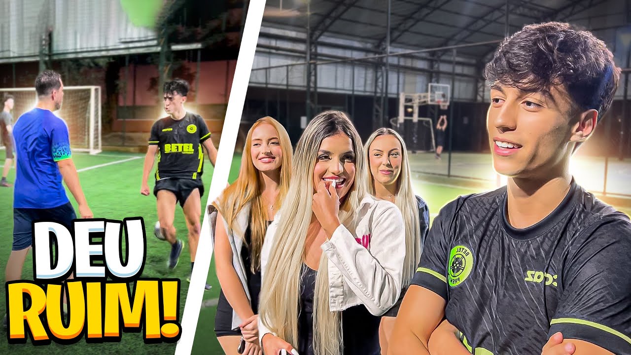 As Meninas Foram no Jogo e o Cauã deu SHOW (teve confusão)