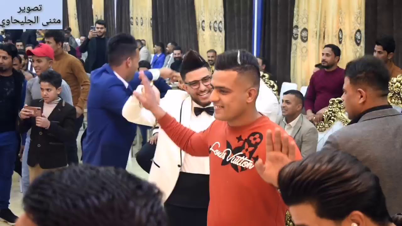 الفنان صلاح الغزال حنة وزفاف الاخ والحبيب سمير الجناحي ضيم ضيم مو حنة ال جناح لعبو لعب النجف الاشرف