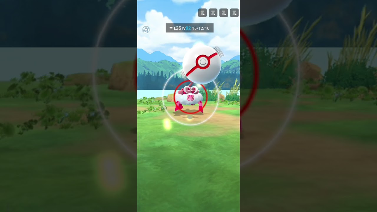 Catching new enamorus Pokemon in Pokemon go 🤩💗 #enamorus #pokemongo #pokemon  like and subscribe 🫰🏻