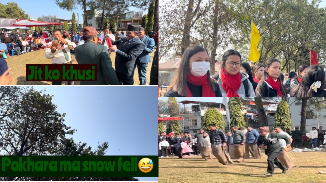 Gantantra diwasma camp ko program/ sangai halka game ko ramailo||😅@nanushahipokhara8995 