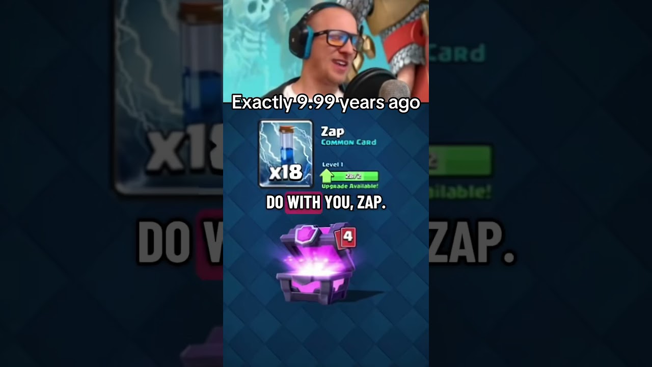 Открытие сундука 9,99-летней давности в Clash Royale