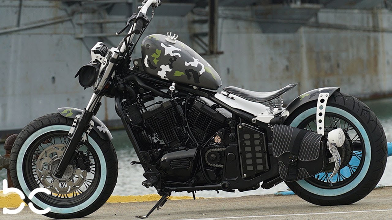 Kawasaki Vulcan vn800  chopper bobber product video