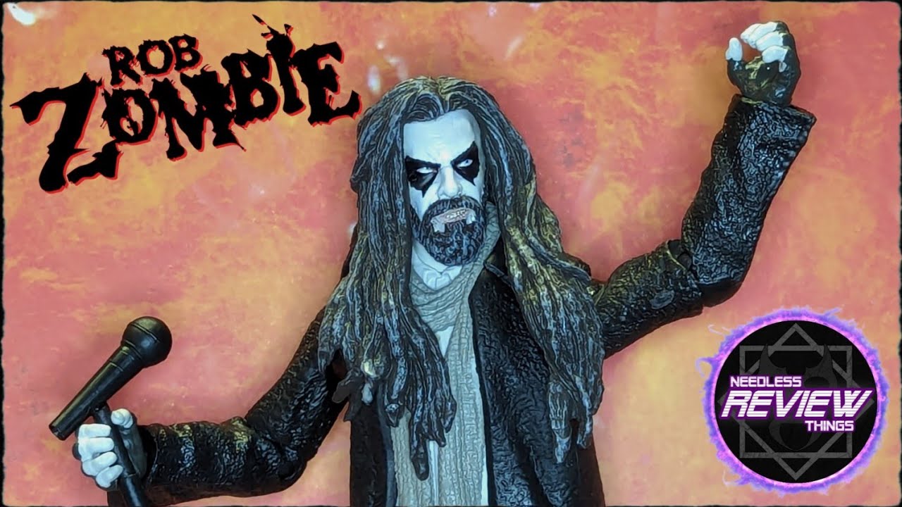 McFarlane Toys Music Maniacs Rob Zombie Needless Unboxing