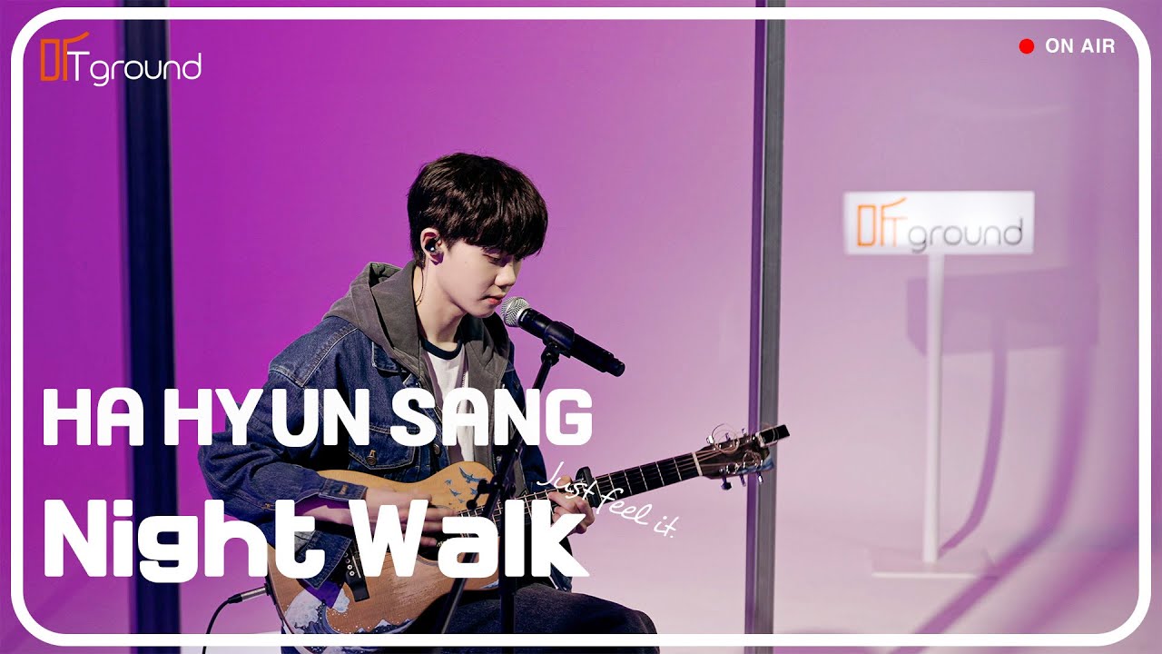 夏贤尚_Night Walk /하현상(HAHYUNSANG)_밤산책(Night Walk) | 好温柔...韩国超级乐队那个白月光主唱 | KPOP LIVE 4K