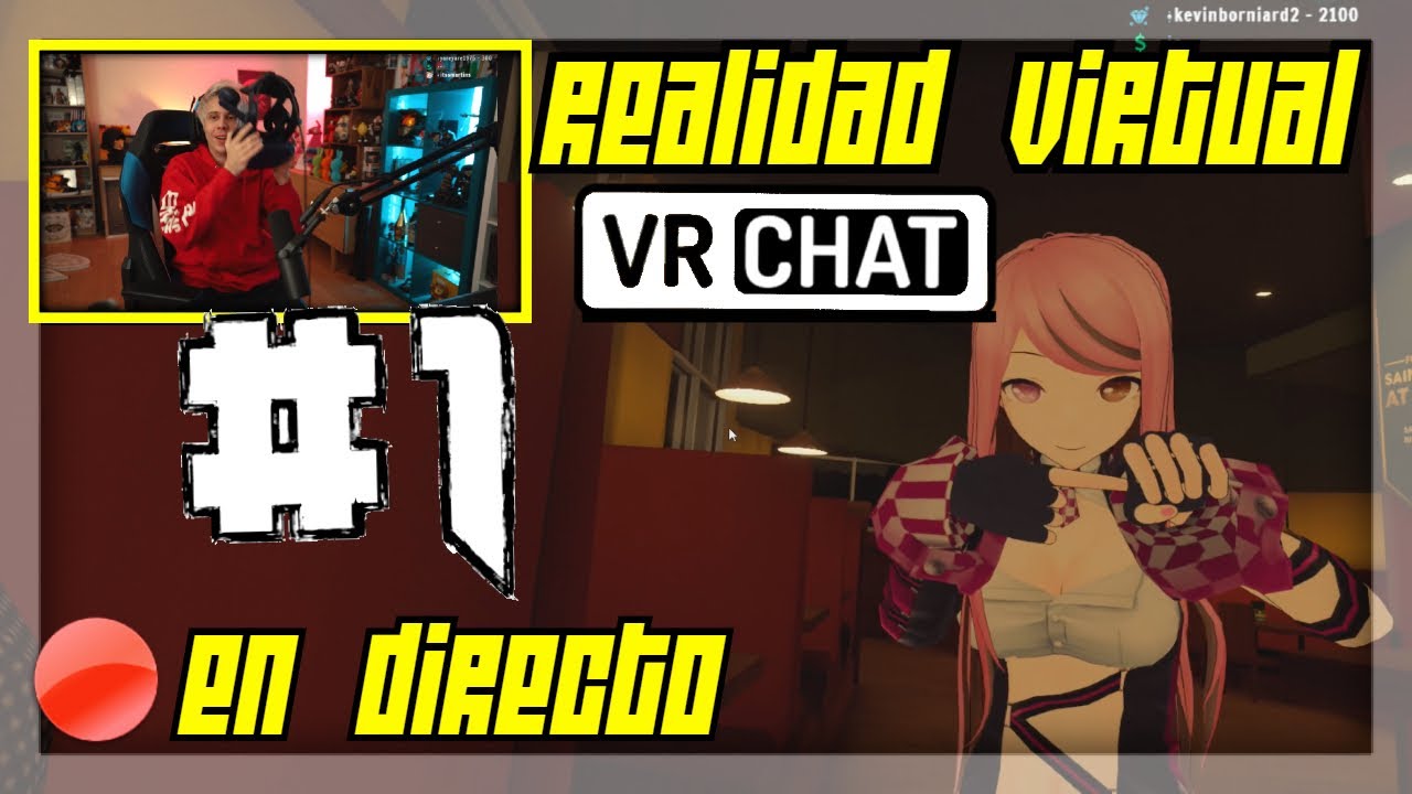 RUBIUS juega ▶ VRCHAT en directo Realidad virtual #1  [COMPLETO]