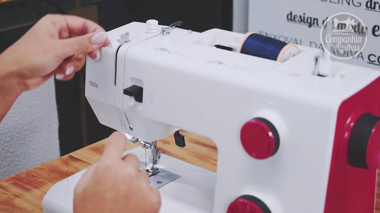 Como usar a máquina de costura