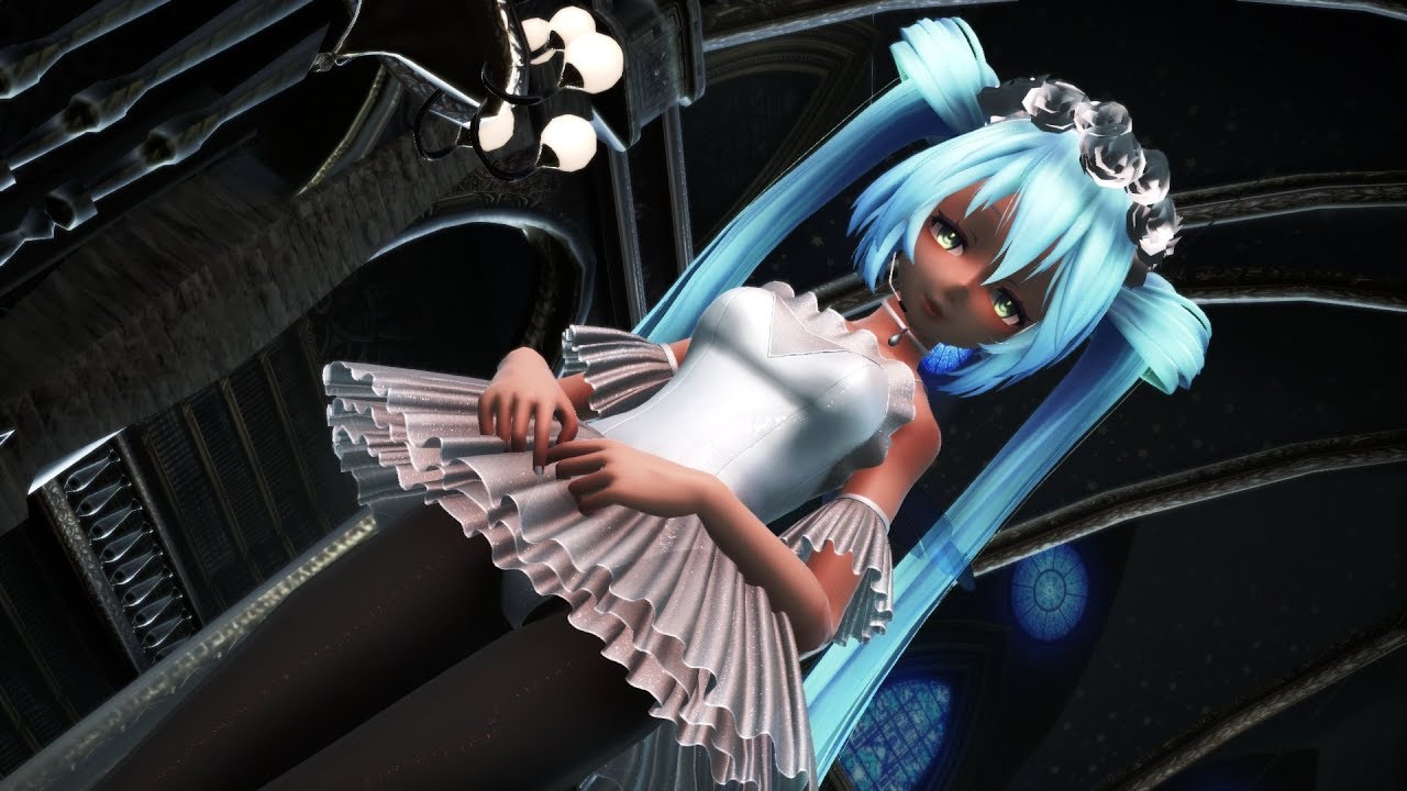 【MMD】 Ballerina Miku 「Honeymoon un deux trois」