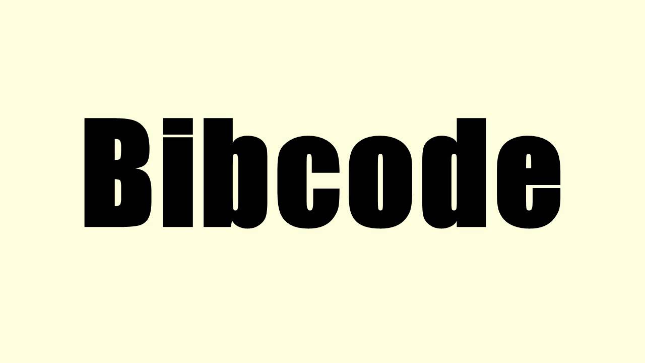 Bibcode
