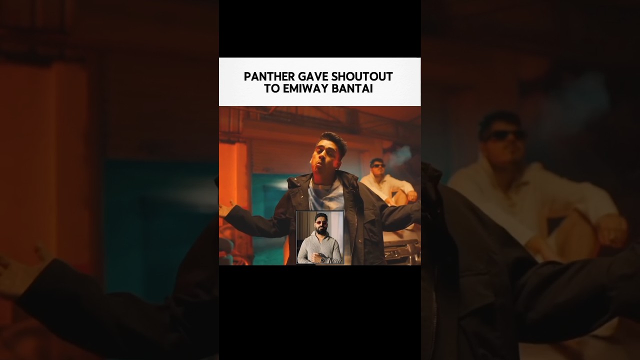 Panther gave shoutout to Emiway Bantai in his song DHARNA #panther #emiwaybantai #rapperpanther #dhh