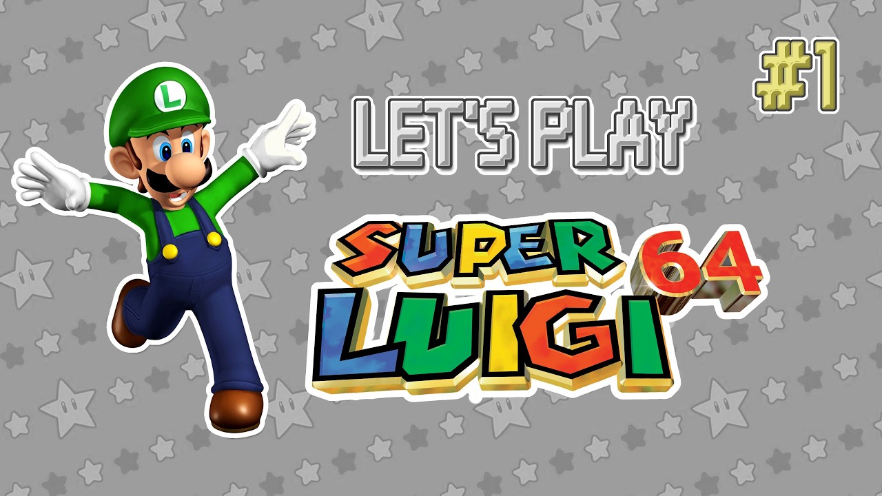 Let's Play Super Luigi 64 [German][#01]  Retro-Nostalgie mit Luigi!