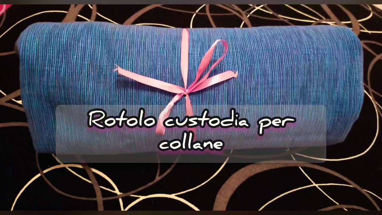 Rotolo custodia porta collane