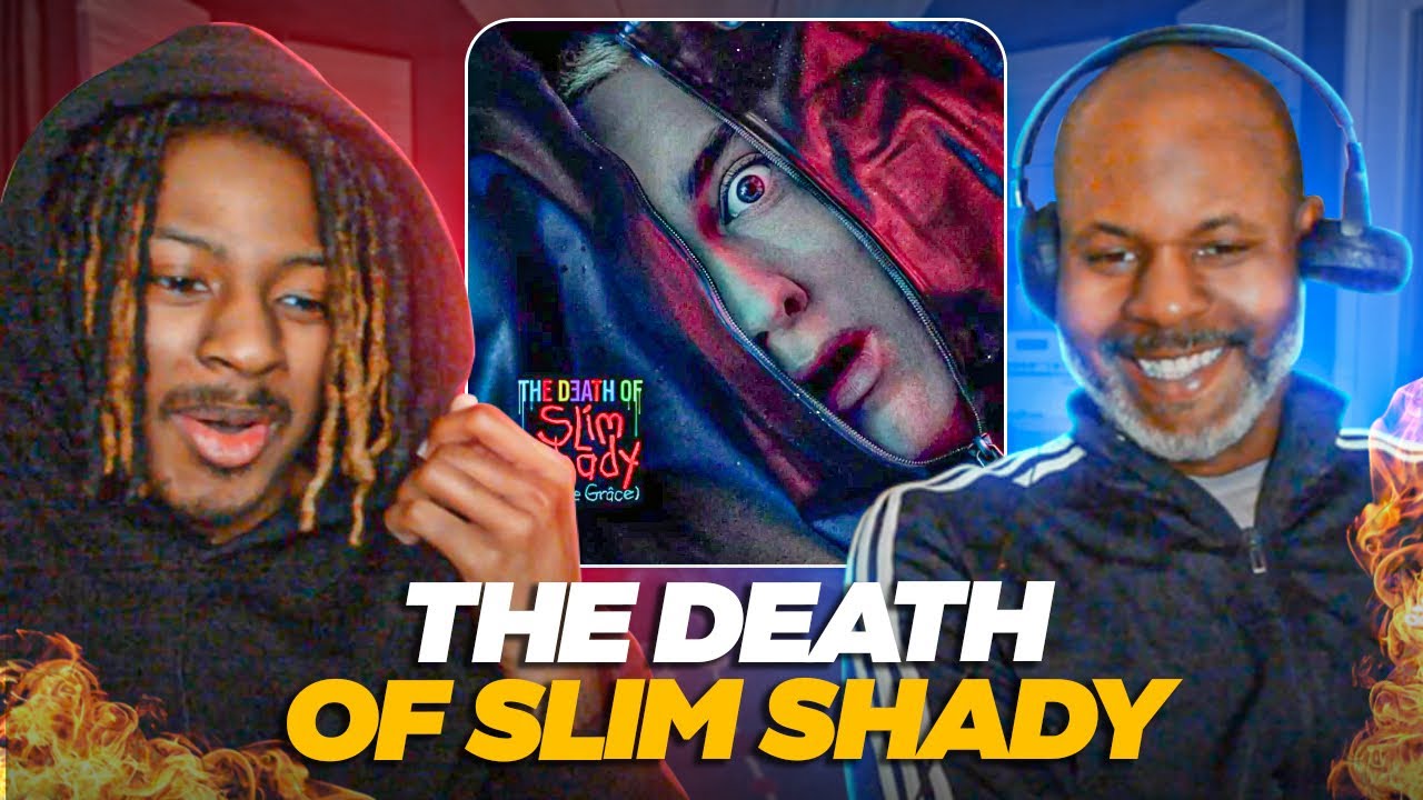DID WE HAVE IT ALL WRONG!? SLIM STILL ALIVE😱 DAD REACTS TO EMINEM’S “THE DEATH OF SLIM SHADY” ALBUM