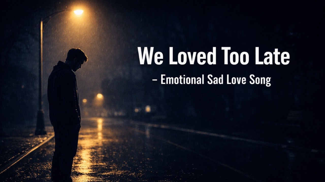 We Loved Too Late  – Emotional Sad Love Song #noahvale #music #heartbreak #sadsongs