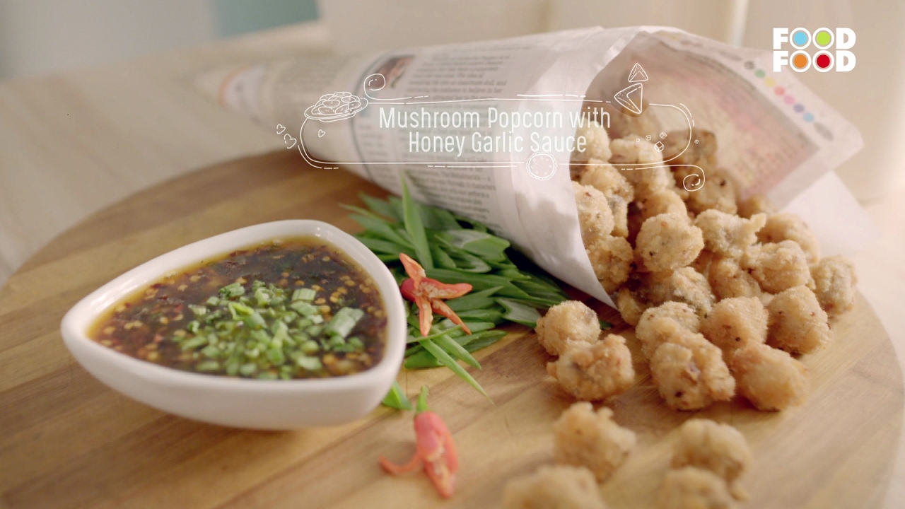 Mushroom Popcorn With Honey Garlic Sauce | Namkeen Nation | Chef Rakesh Sethi | FoodFood