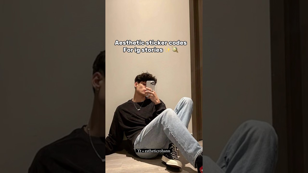 Sticker codes ideas 💡 | insta stickers code ideas #shorts  #aestheticedits #instagram #stickers