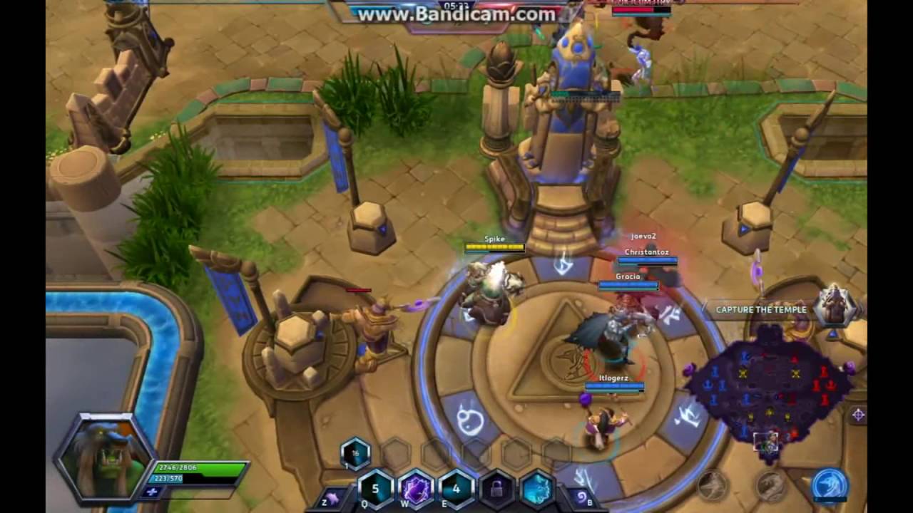 HOTS Support 1---1 Rehgar Heal