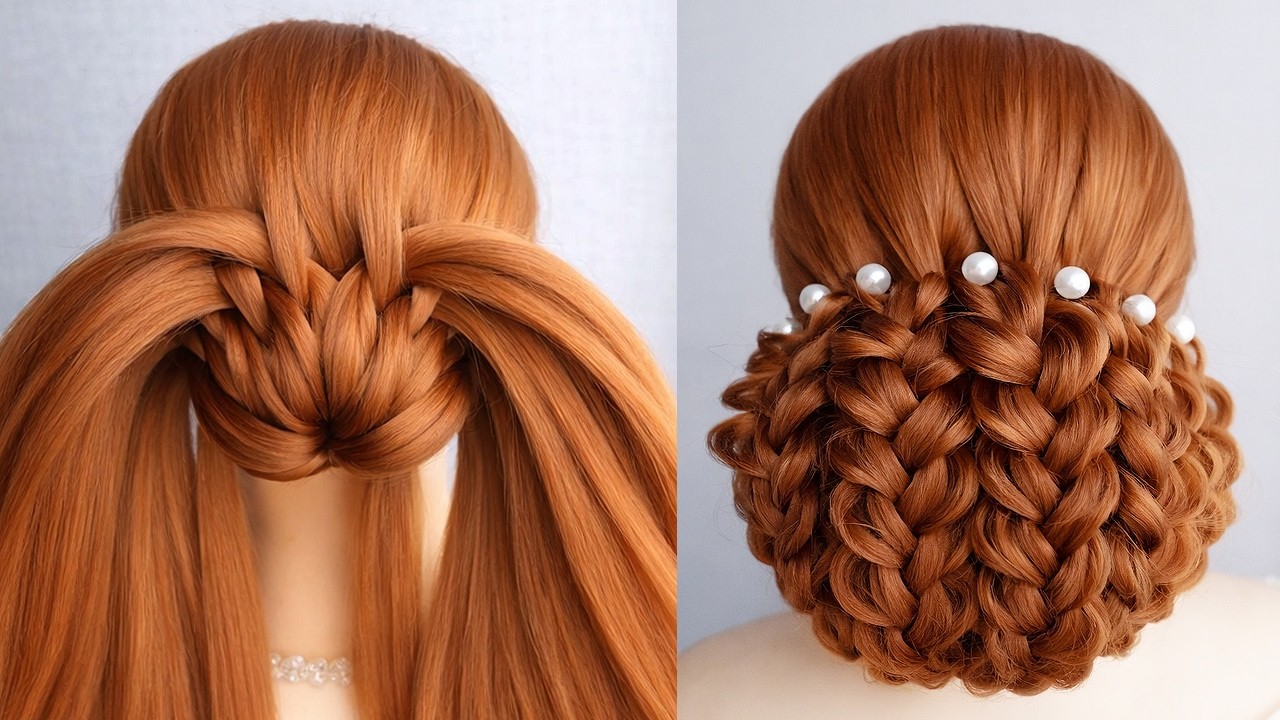New Trending Messy Bun Hairstyle 2026 | Latest Wedding Hairstyle for Ladies | Elegant Bridal Look