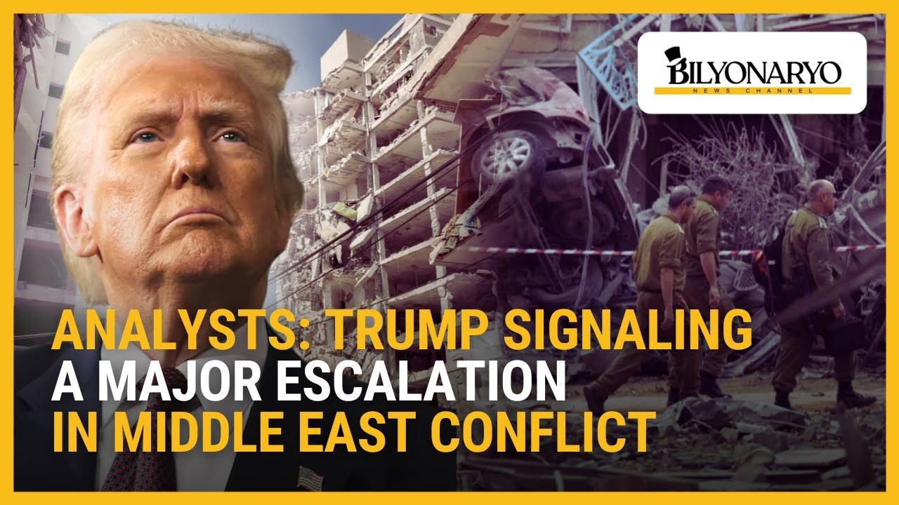 Analysts: Trump signaling a major escalation in Middle East conflict | Newsfeed@Noon
