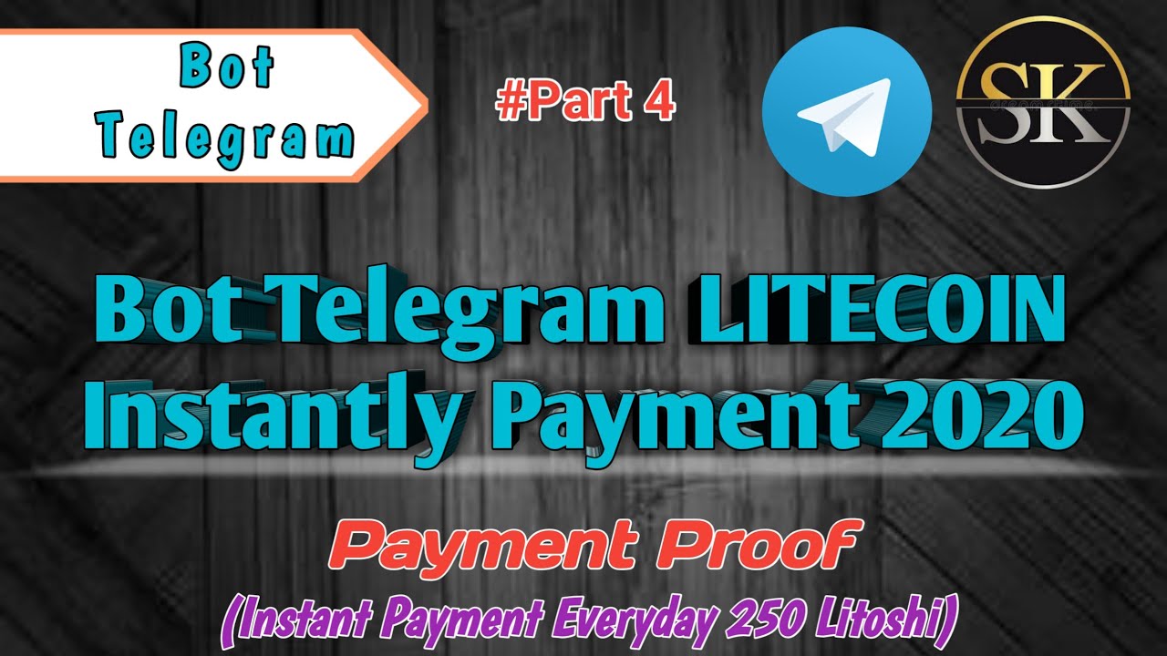 Bot Telegram Litecoin 2020 | Litecoin | Bot Telegram