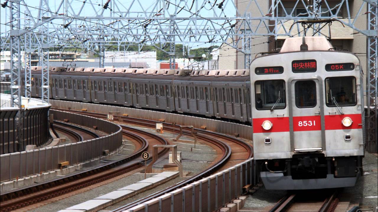 【東急8500系走行音】デハ8761　押上→中央林間【東京メトロ半蔵門線/東急田園都市線】