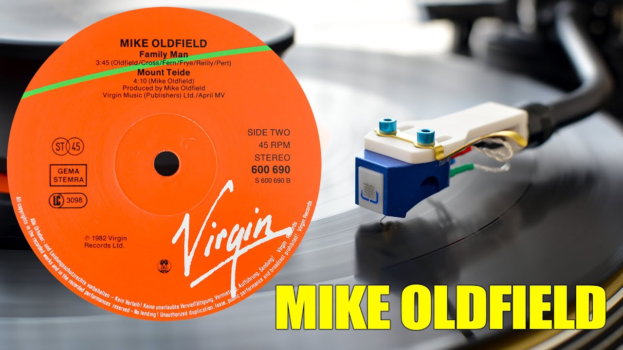 Mike Oldfield - Mount Teide - Vinyl - Korf HS-A03 Ceramic Headshell - hana Umami Blue
