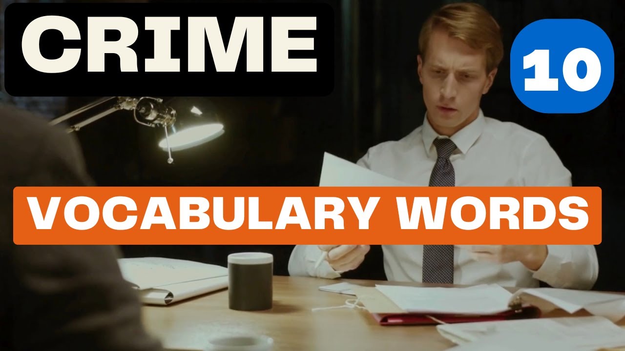 🔍 Master Crime Vocabulary! 🕵️‍♀️ Top 10 Words from TV & Movies | Single Step English 🎬