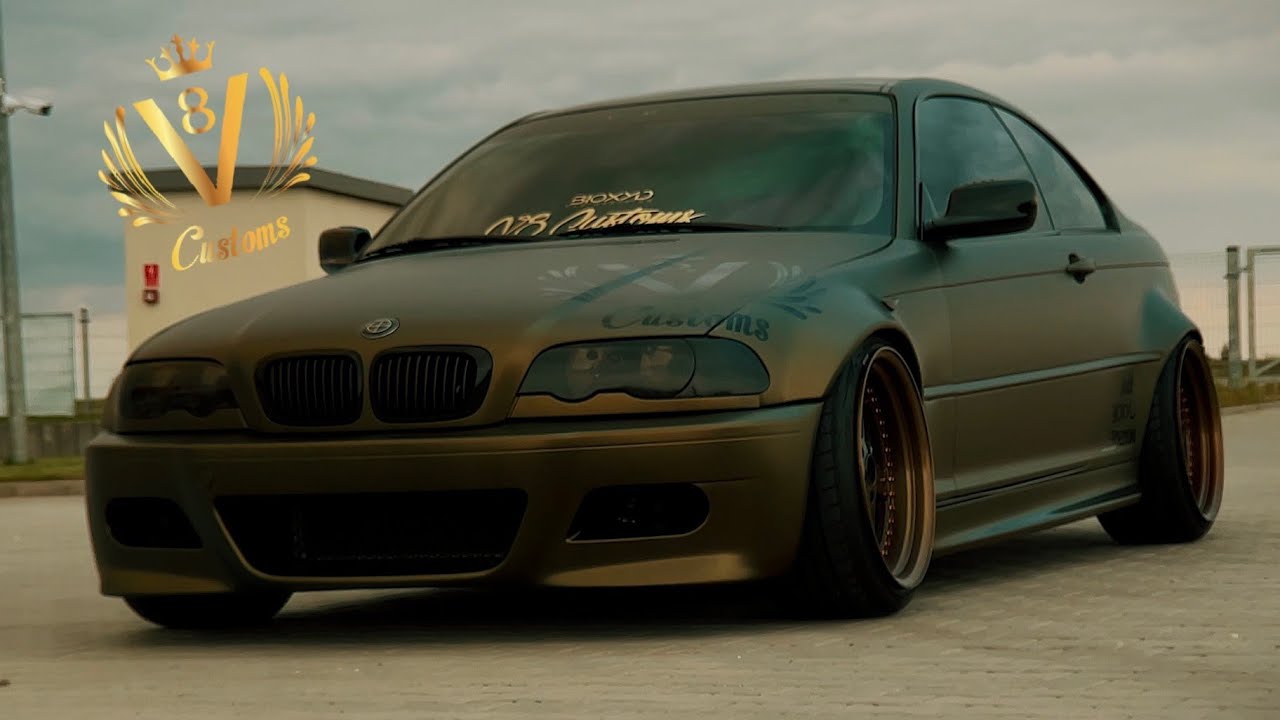 BMW E46 by V8 Customs/Bioxyd | Golden Black Warrior!
