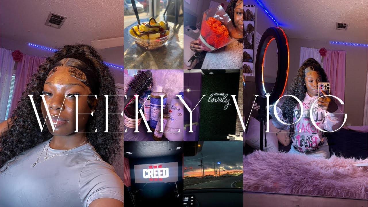 Weekly Vlog : spring break, maintenance, hygiene shopping, date night & more
