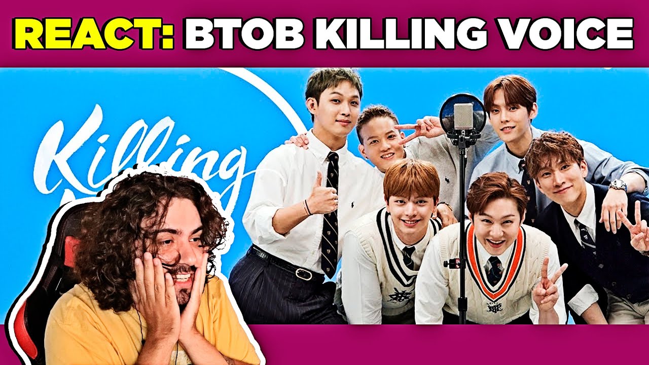 REACT: BTOB no KILLING VOICE (Melhor vocal do kpop???) #kpop #react #bobsmreact