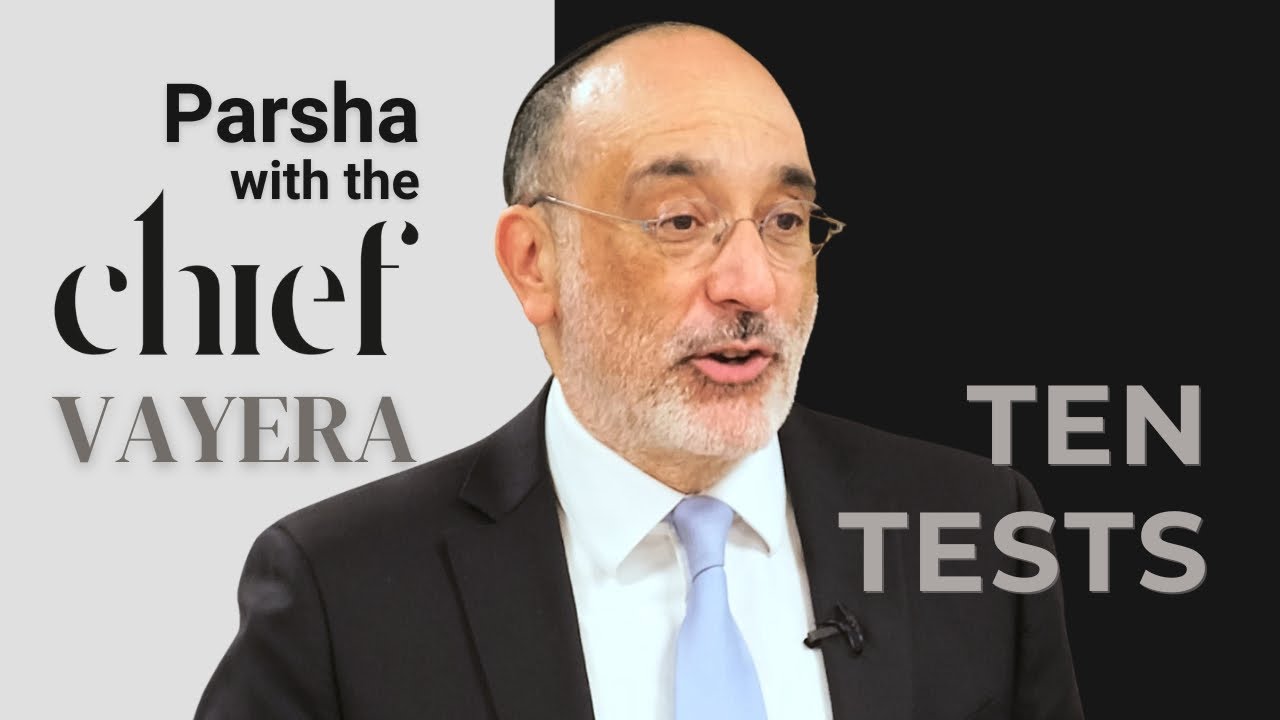How to Approach Difficulties in Life | Parsha with the Chief: Vayera