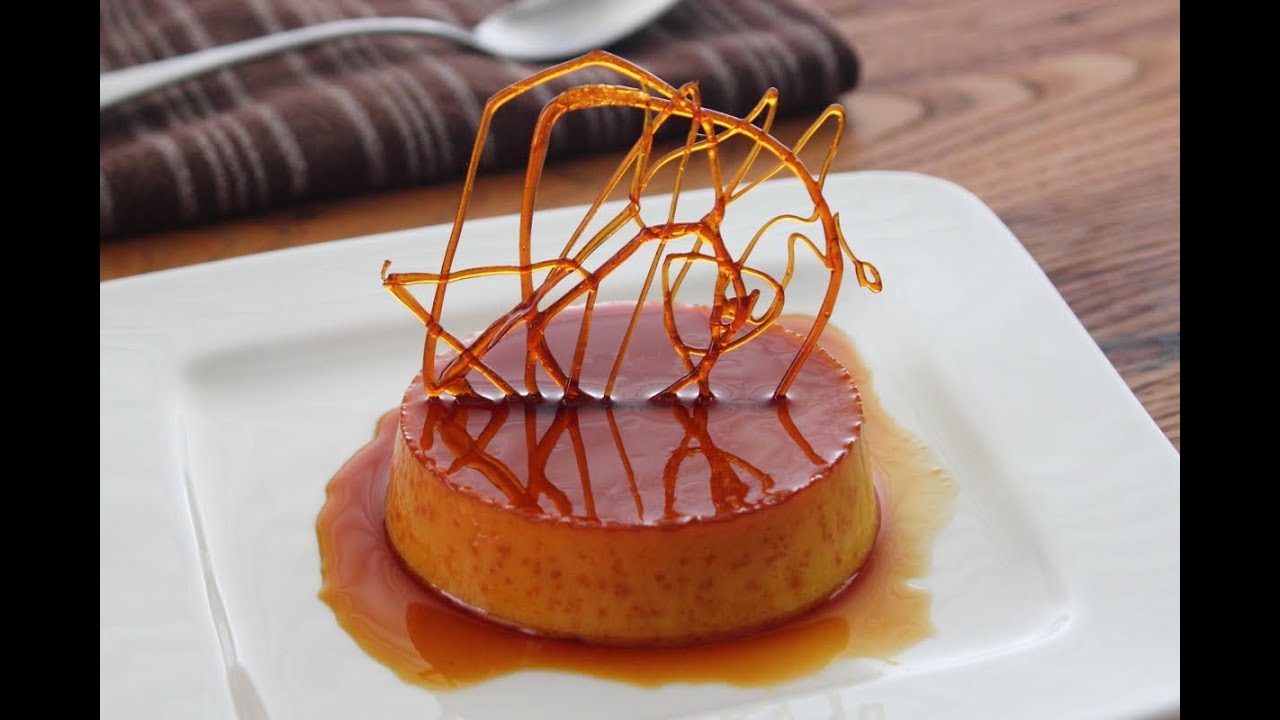 Creme Caramel - Creamy Baked Caramel Custard Dessert Recipe