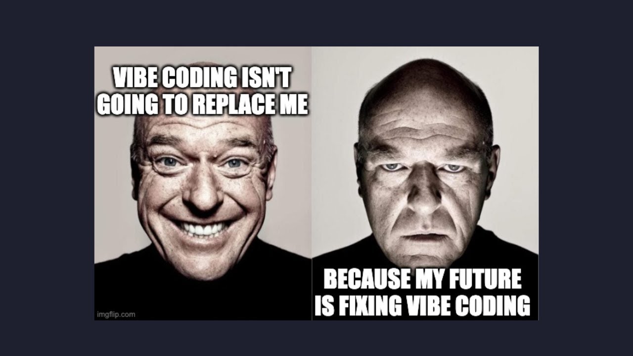 Если это VIBE CODING, то мы обречены.