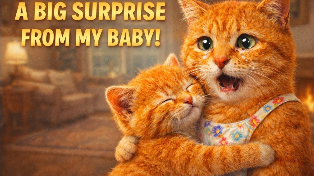Mama Cat's BIG SURPRISE ! 🥰 A Cat-tastic life .