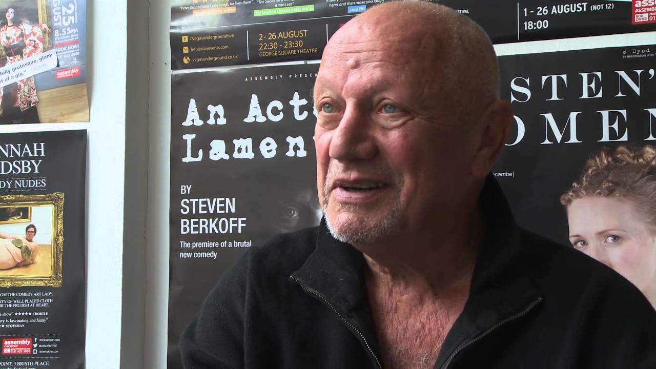 Interview: Steven Berkoff at Edinburgh Fringe 2013 - 