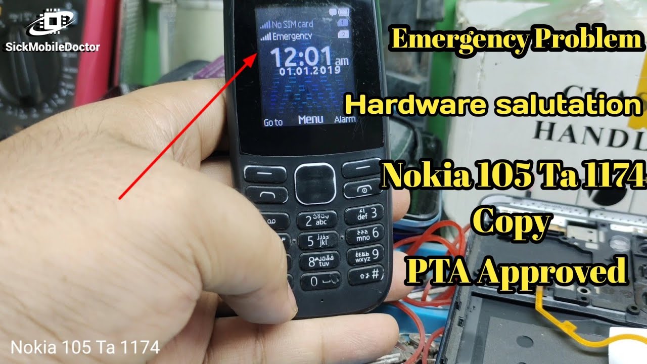 Nokia 105 Ta 1174 Copy Emergency Call Only Problem Solution Emergency Problem