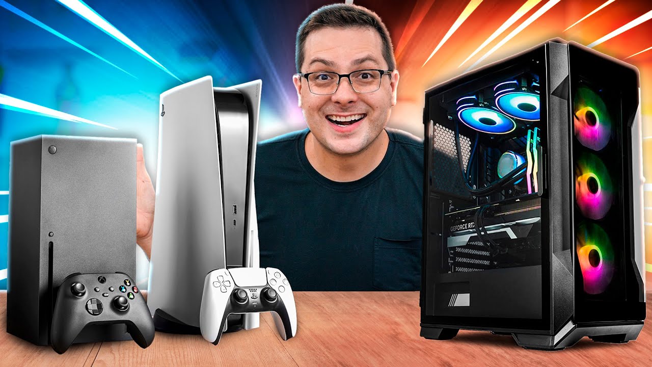 CONSOLE ou PC Gamer?! QUAL &eacute; o IDEAL para VOC&Ecirc;?!