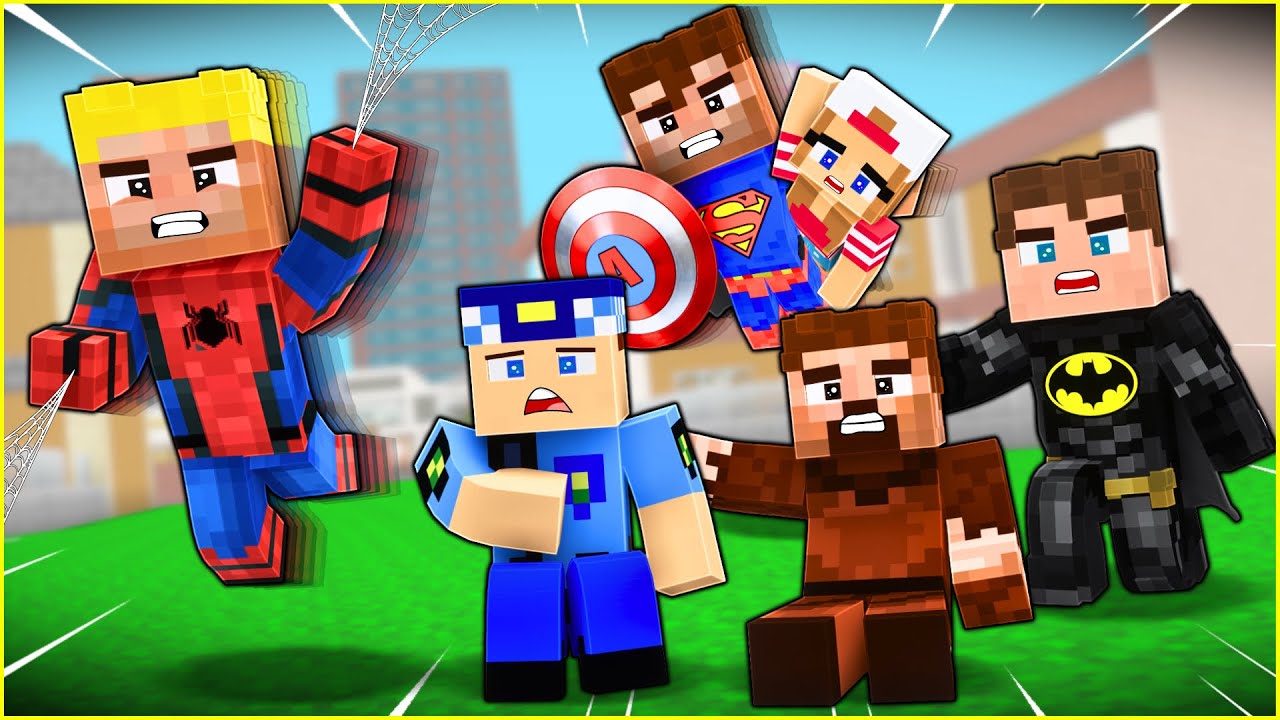 EFEKAN S&Uuml;PER KAHRAMAN OLDU, İNSANLARA YARDIM ETTİ! 😁 - Minecraft