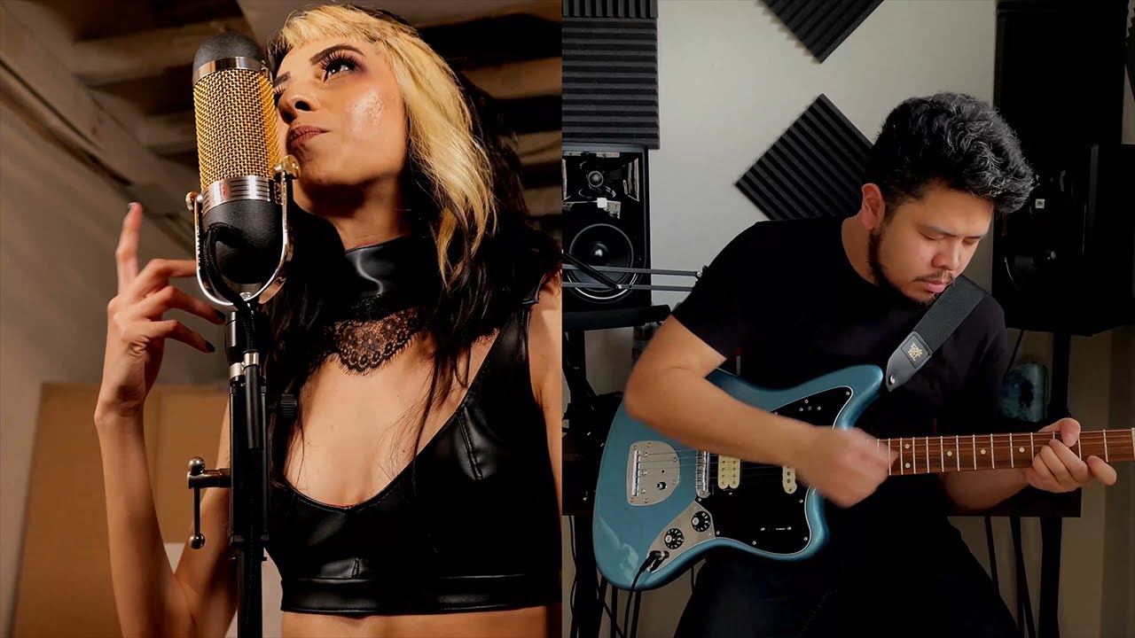 Kali Uchis - telepat&iacute;a (Rock Cover) [RickyJab / Samantha Stone]