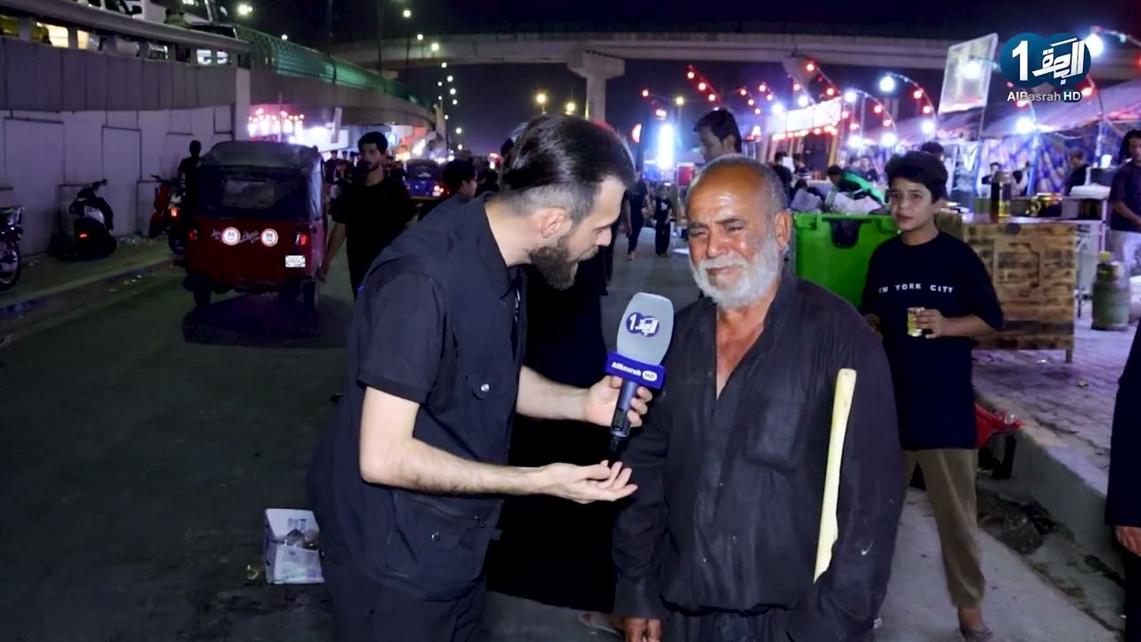 تغطية مسيرة الأربعين في البصرة من البحر الى النحر