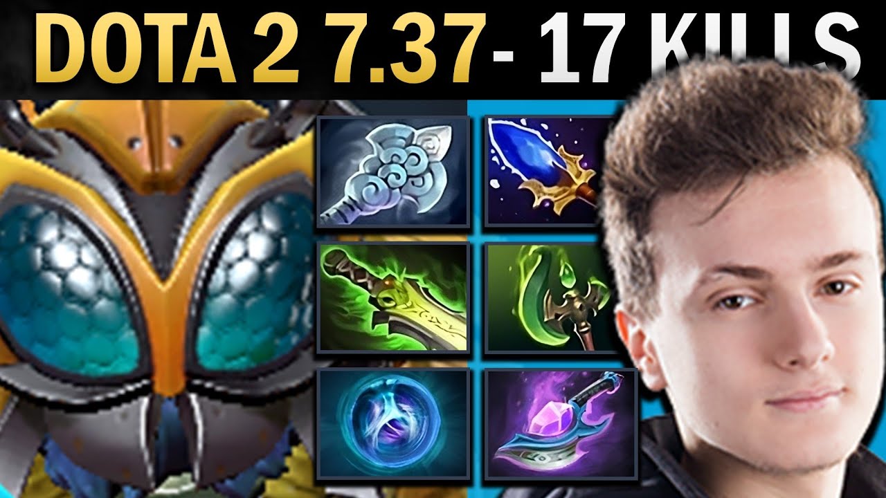 Tinker Gameplay Miracle with Windwaker and 17 Kills - Dota 7.37