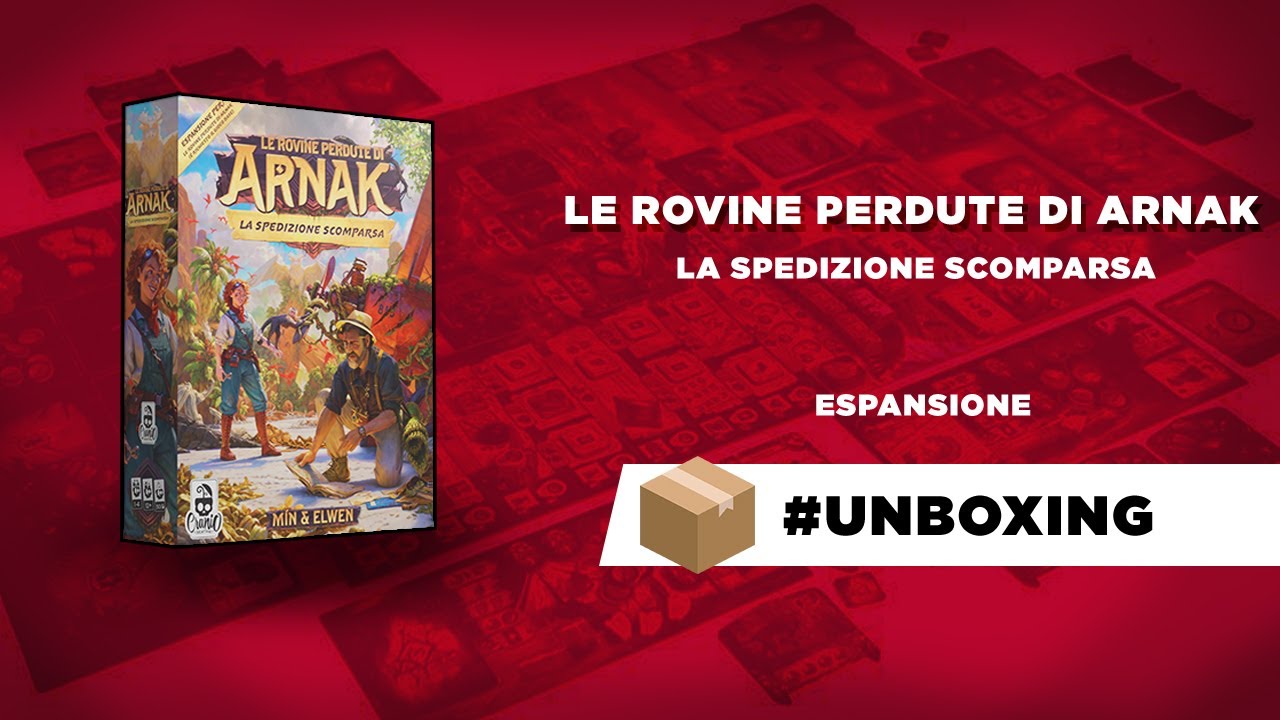 Arnak La Spedizione Scomparsa Unboxing